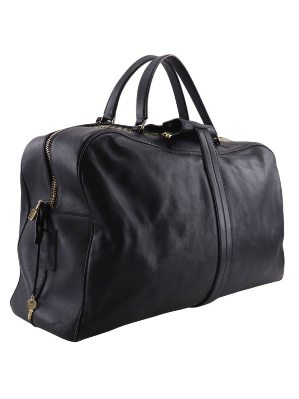 Saint Laurent Leather Black Boston - Picture 3 of 10